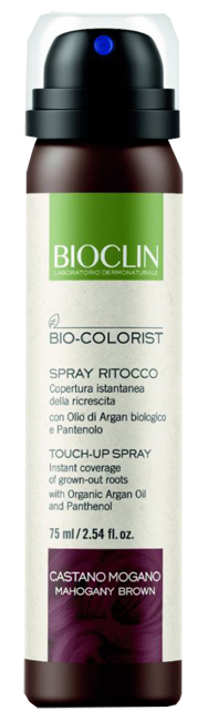 BIOCOLORIST SPRAY RITOCCO CASTANO MOGANO - Farmacia-flash.it