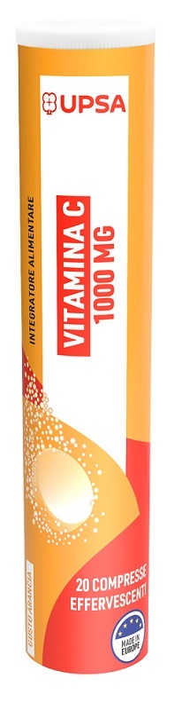UPSA VITALITY VITAMINA C 1000 MG 20 COMPRESSE EFFERVESCENTI - Farmacia-flash.it