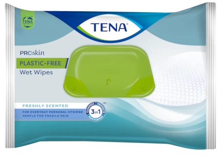 TENA WET WIPES PLASTIC FREE 48 PEZZI - Farmacia-flash.it