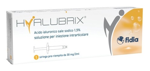 SIRINGA INTRA-ARTICOLARE HYALUBRIX ACIDO IALURONICO 1,5% 30 MG 2 ML NO ETO - Farmacia-flash.it