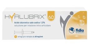 SIRINGA INTRA-ARTICOLARE HYALUBRIX 60 ACIDO IALURONICO 1,5% 60 MG 4 ML NO ETO - Farmacia-flash.it