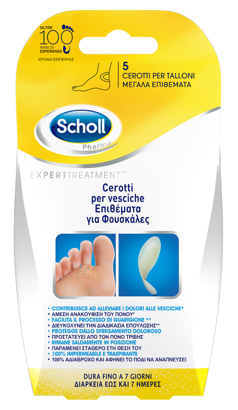 CEROTTO SCHOLL VESCICHE TALLONE 6 PEZZI - Farmacia-flash.it