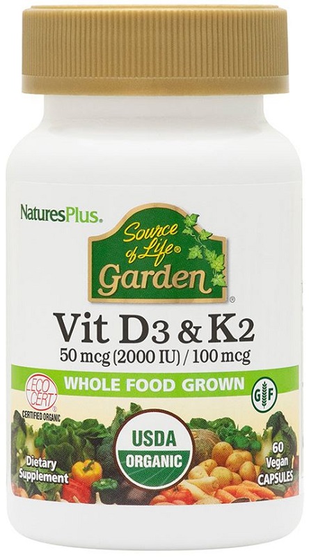 VITAMINA D3 & K2 50MCG 2000UI/100MCG 60 CAPSULE - Farmacia-flash.it