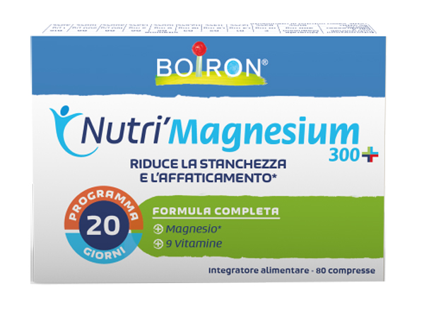 NUTRI'MAGNESIUM 300+ 80 COMPRESSE - Farmacia-flash.it
