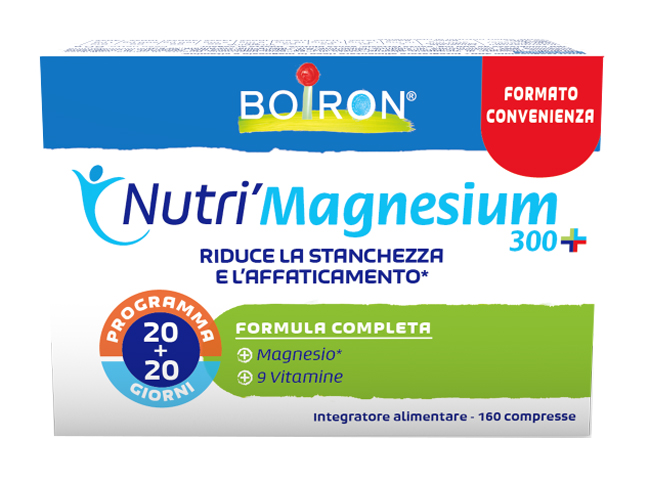 NUTRI'MAGNESIUM 300+ 160 COMPRESSE - Farmacia-flash.it
