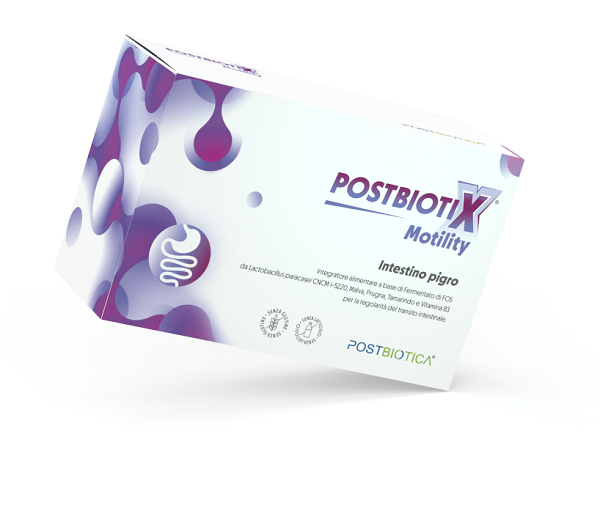 POSTBIOTIX MOTILITY 14 BUSTINE SENZA GLUTINE NATURALMENTE PRIVO DI LATTOSIO - Farmacia-flash.it