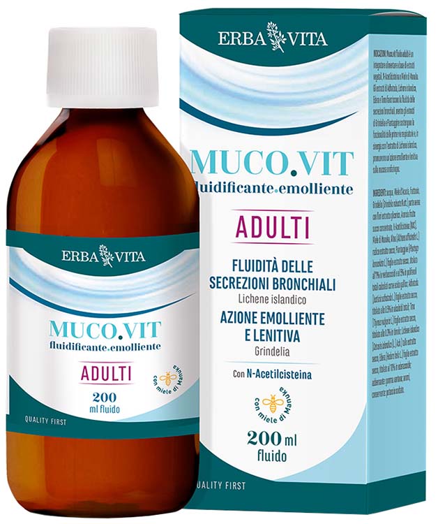 MUCOVIT FLUIDO ADULTI 200 ML - Farmacia-flash.it