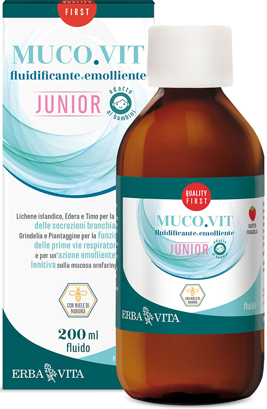 MUCOVIT FLUIDO BAMBINI 200 ML - Farmacia-flash.it