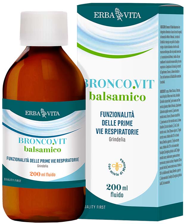 BRONCOVIT FLUIDO BALSAMICO 200 ML - Farmacia-flash.it