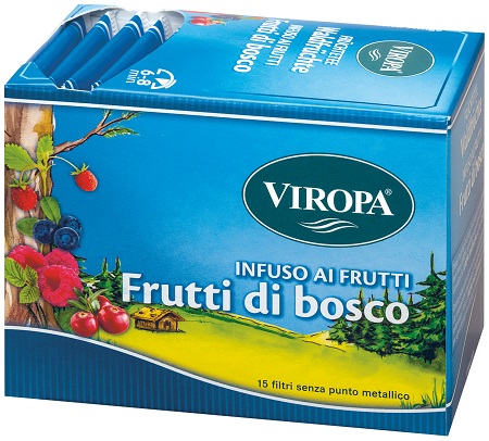 VIROPA INFUSO AI FRUTTI DI BOSCO 15 BUSTINE DA 2,5 G - Farmacia-flash.it