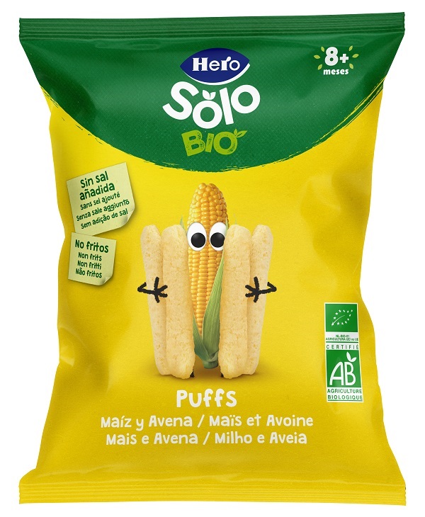 HERO SOLO SNACK PUFF AVENA MAIS 25 G - Farmacia-flash.it