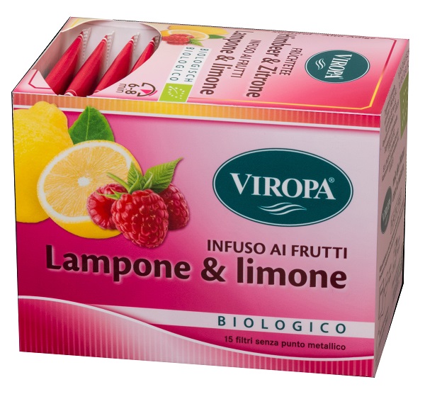 VIROPA INFUSO LAMPONE & LIMONE BIO 15 BUSTINE DA 2,7 G - Farmacia-flash.it