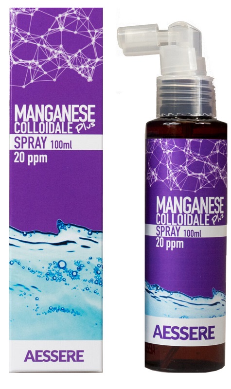 MANGANESE COLLOIDALE PLUS SPRAY 20PPM MEDICAZIONE 100 ML - Farmacia-flash.it