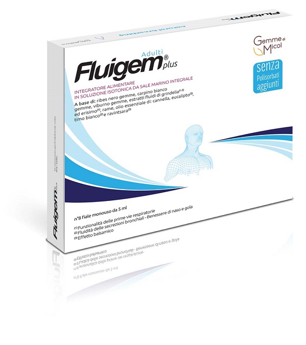 FLUIGEM PLUS ADULTI 8 FIALE DA 5 ML - Farmacia-flash.it