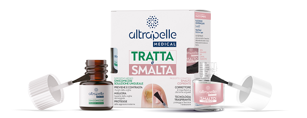 ALTRAPELLE MEDICAL TRATTA E SMALTA SOLUZIONE UNGUEALE 7 ML + SMALTO 5 ML - Farmacia-flash.it