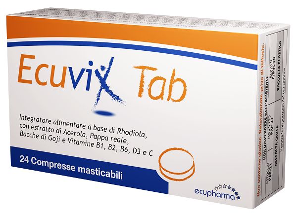 ECUVIX TAB 24 COMPRESSE MASTICABILI - Farmacia-flash.it