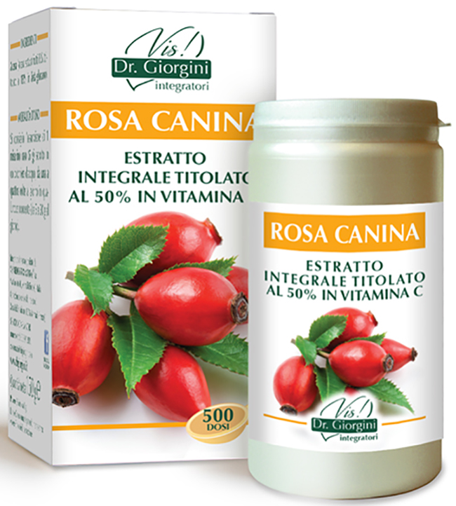 ROSA CANINA ESTRATTO INTEGRALE TITOLATO POLVERE 100 G - Farmacia-flash.it
