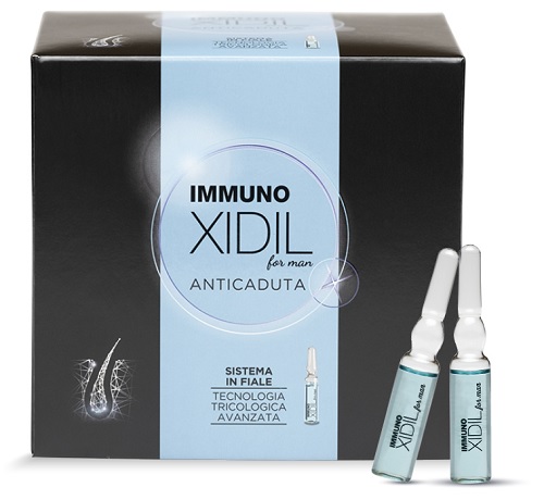 IMMUNO XIDIL UOMO COFANETTO 8 FIALE - Farmacia-flash.it