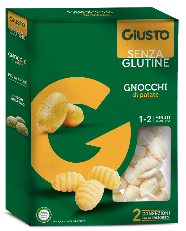 GIUSTO SENZA GLUTINE GNOCCHI 2X250 G - Farmacia-flash.it