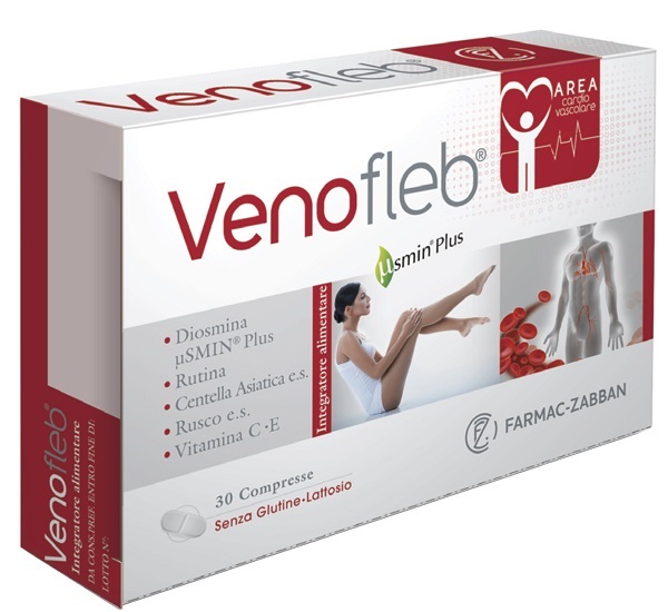 VENOFLEB 30 COMPRESSE SENZA GLUTINE SENZA LATTOSIO - Farmacia-flash.it