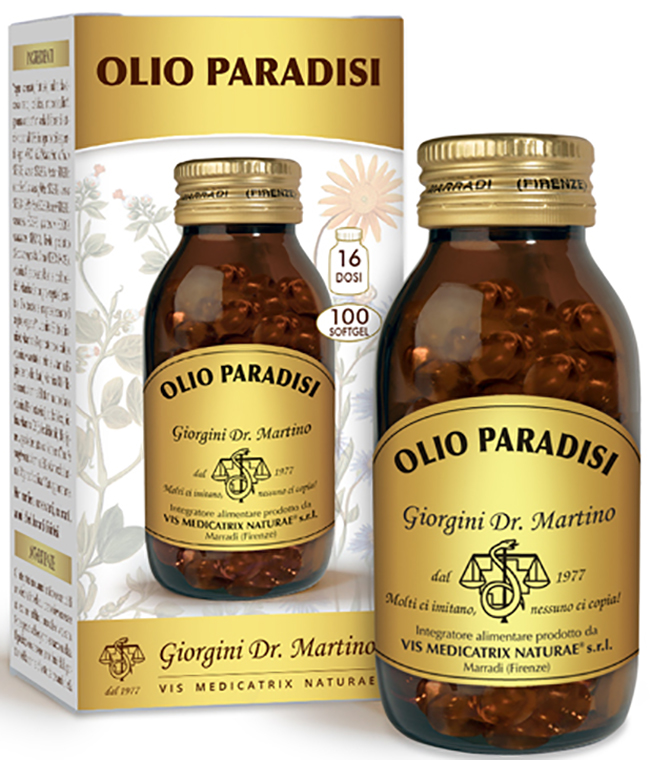 OLIO PARADISI 100 SOFTGEL - Farmacia-flash.it