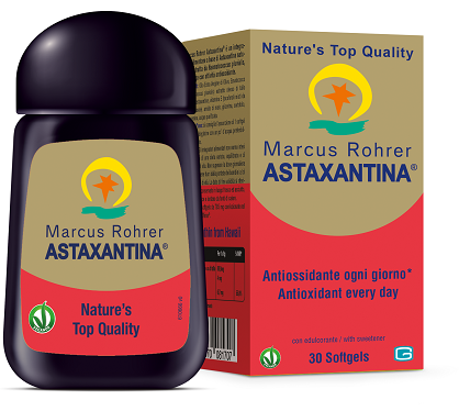 MARCUS ROHRER ASTAXANTINA 30 SOFTGELS - Farmacia-flash.it