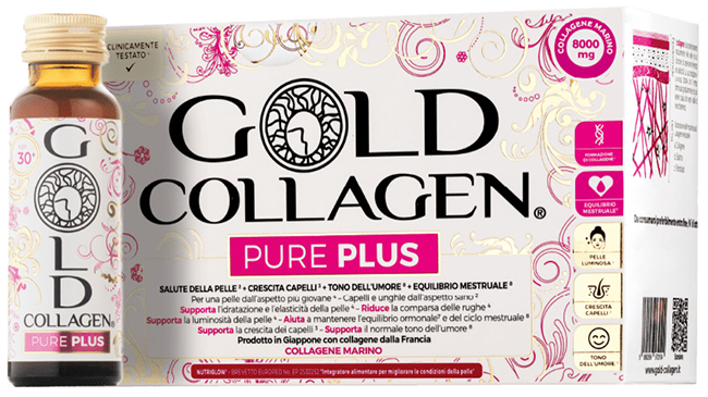 GOLD COLLAGEN PURE PLUS 10 FLACONI DA 50 ML - Farmacia-flash.it