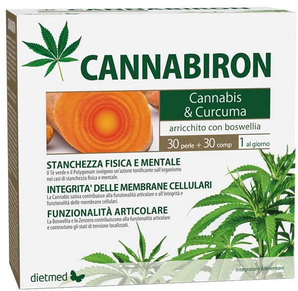 CANNABIRON 30 PERLE + 30 COMPRESSE - Farmacia-flash.it