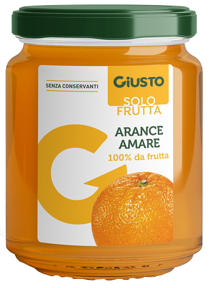 GIUSTO SOLO FRUTTA MARMELL ARANCE AMARE 284 G - Farmacia-flash.it