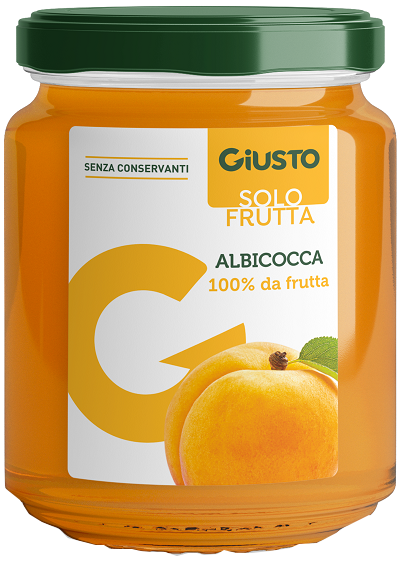 GIUSTO SOLO FRUTTA MARMELLATA ALBICOCCHE 284 G - Farmacia-flash.it