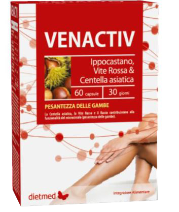 VENACTIV 60 CAPSULE - Farmacia-flash.it