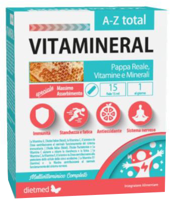 VITAMINERAL AZ TOTAL 15 FIALE DA 15 ML - Farmacia-flash.it