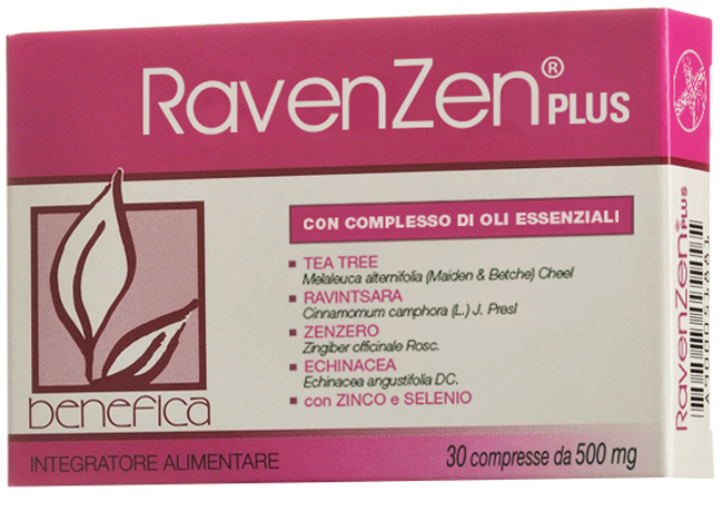 RAVENZEN PLUS 30 COMPRESSE BENEFICA - Farmacia-flash.it