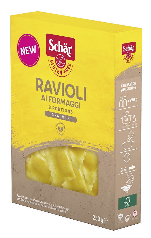 SCHAR RAVIOLI AI FORMAGGI 250 G - Farmacia-flash.it