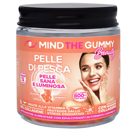 MIND THE GUMMY PELLE DI PESCA 30 GOMMOSE - Farmacia-flash.it