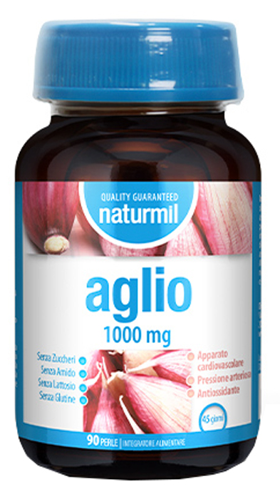 NATURMIL AGLIO 1000 MG 90 PERLE - Farmacia-flash.it