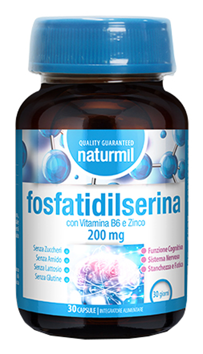 NATURMIL FOSFATIDILSERINA 200 MG 30 CAPSULE - Farmacia-flash.it