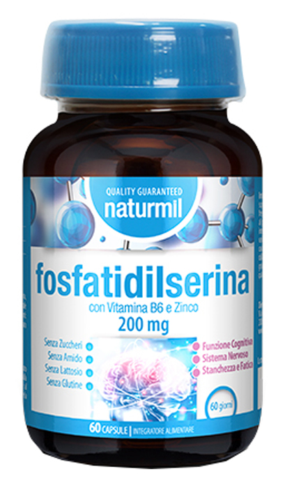 NATURMIL FOSFATIDILSERINA 200 MG 60 CAPSULE - Farmacia-flash.it