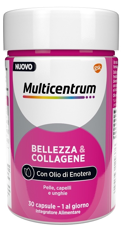 MULTICENTRUM BELLEZZA & COLLAGENE 30 CAPSULE - Farmacia-flash.it