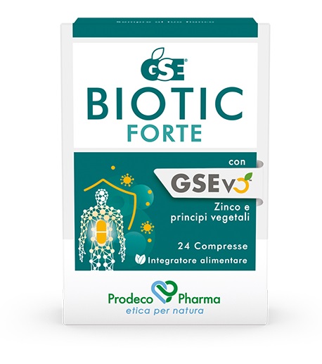 GSE BIOTIC FORTE 24 COMPRESSE - Farmacia-flash.it