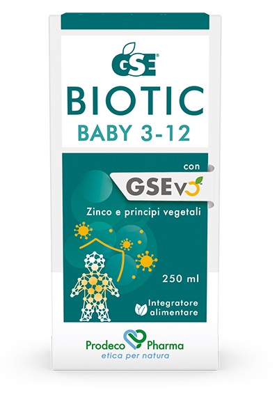GSE BIOTIC BABY 3-12 250 ML - Farmacia-flash.it