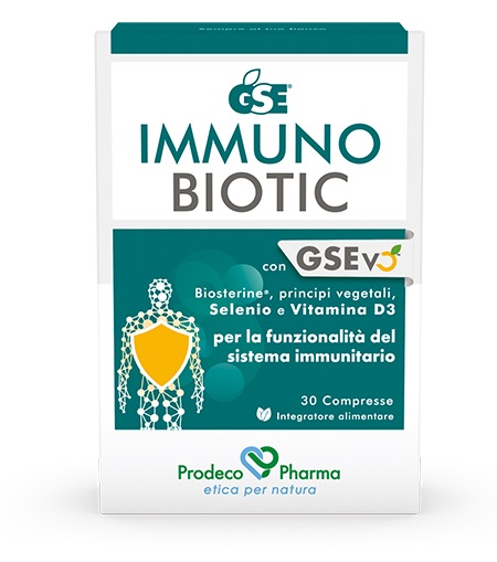 GSE IMMUNOBIOTIC 30 COMPRESSE - Farmacia-flash.it