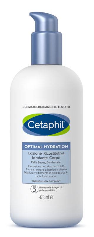 CETAPHIL OPTIMAL HYDRATION LOZIONE IDRATANTE RICOSTITUTIVA IDRATANTE CORPO 473 ML - Farmacia-flash.it