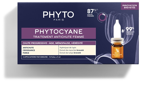 PHYTOCYANE FIALE DONNA CADUTA PROGRESSIVA 12 FIALE DA 5 ML - Farmacia-flash.it