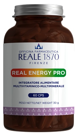 REALE 1870 REAL ENERGY PRO 60 CAPSULE - Farmacia-flash.it