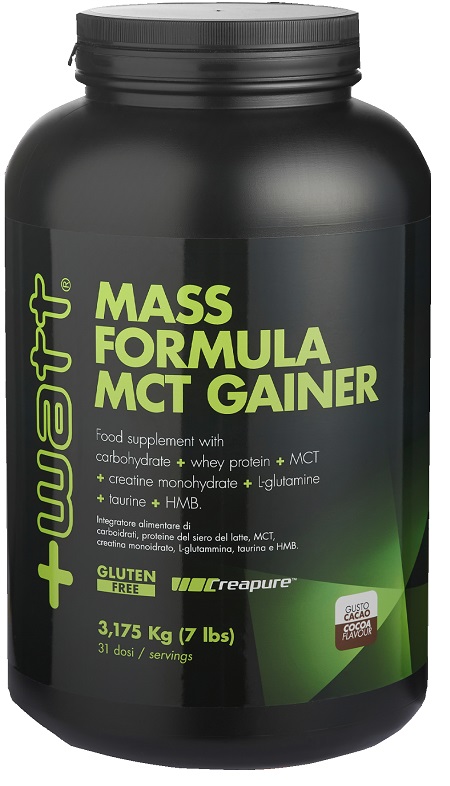 MASS FORMULA MCT GAINER CACAO 3,175 KG - Farmacia-flash.it