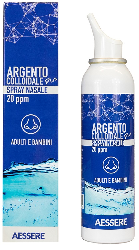 ARGENTO COLLOIDALE PLUS NASALE SPRAY 20 PPM 100 ML - Farmacia-flash.it