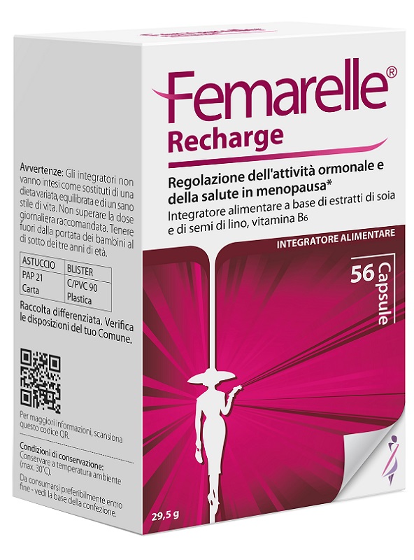 FEMARELLE RECHARGE 56 CAPSULE - Farmacia-flash.it