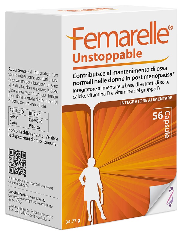 FEMARELLE UNSTOPPABLE 56 CAPSULE - Farmacia-flash.it