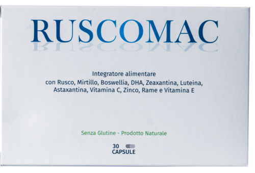 RUSCOMAC 30 CAPSULE - Farmacia-flash.it